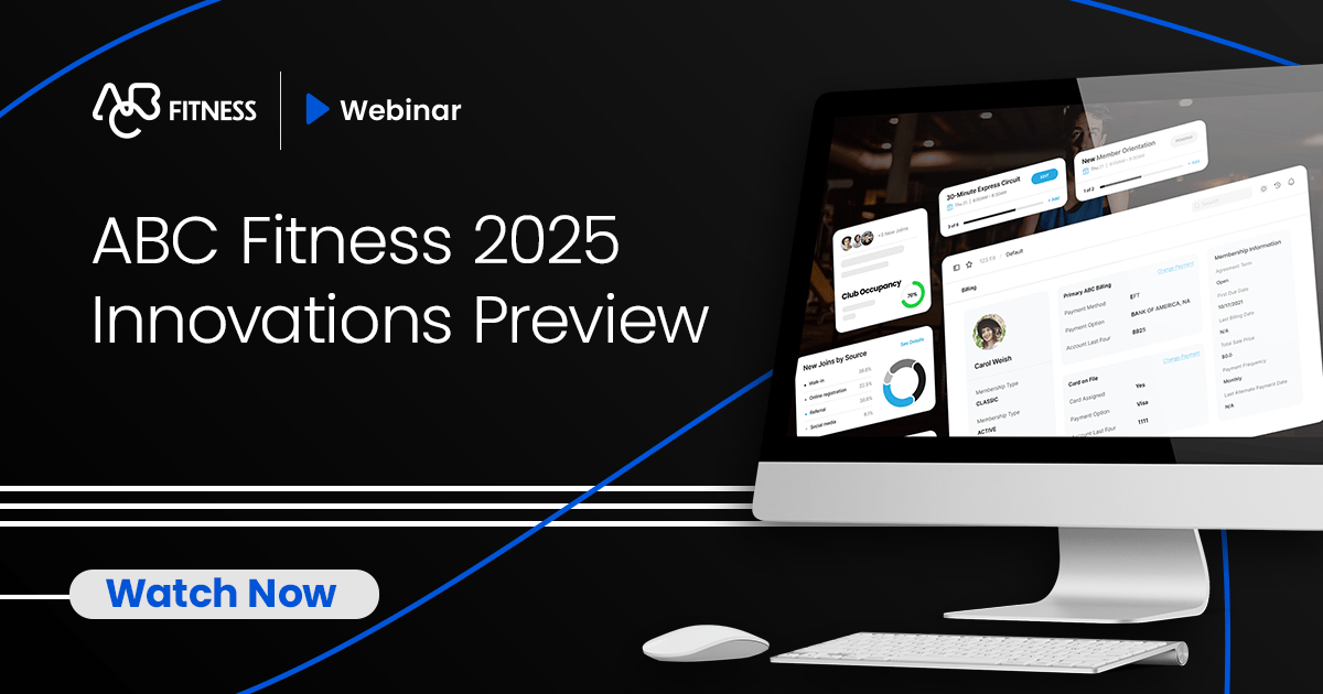 Webinar | ABC Fitness 2025 Innovations Preview