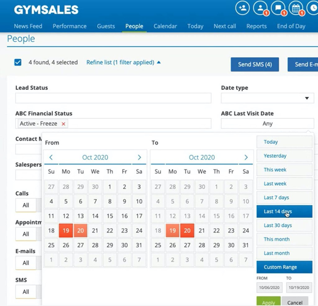 gym sales software to manage members